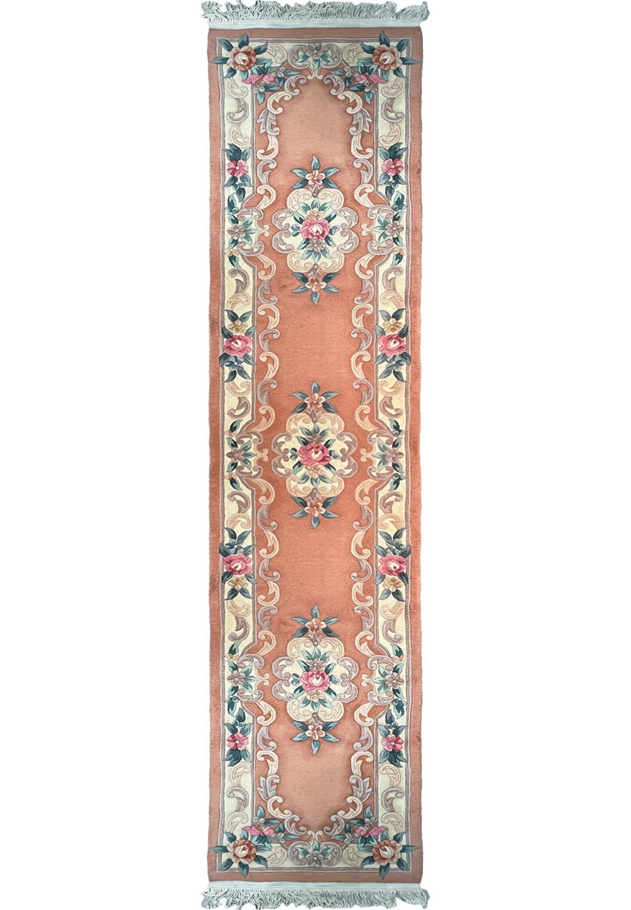 2'3 x 11 Oriental Art Deco Runner