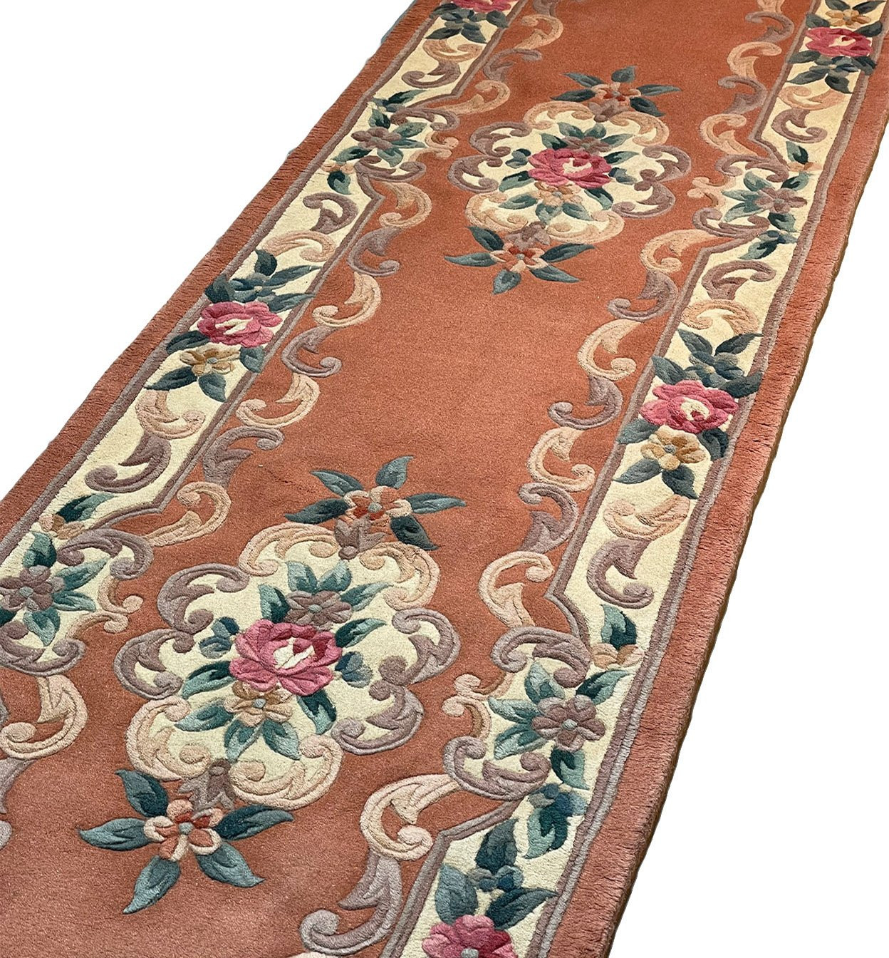 2'3 x 11 Oriental Art Deco Runner