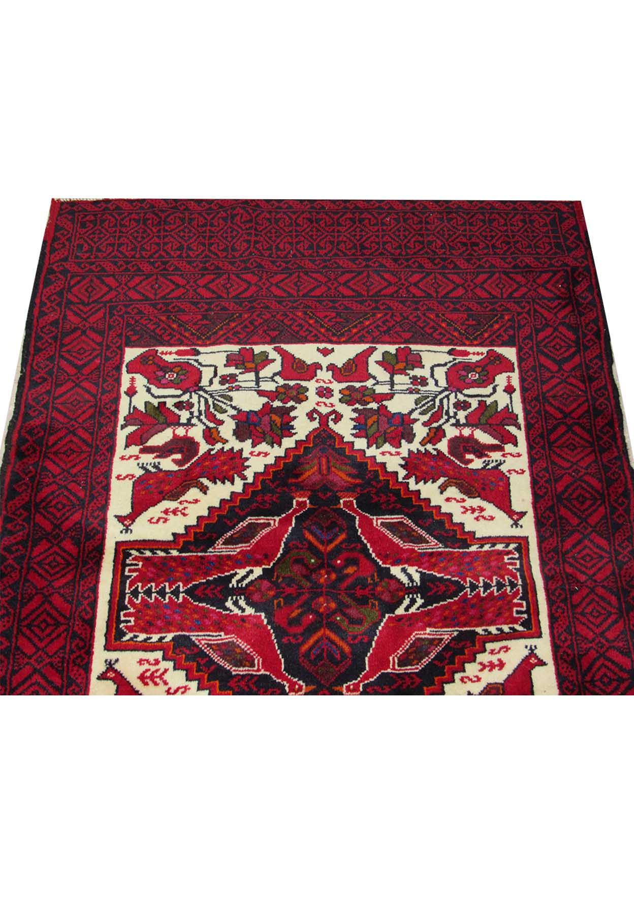 3'1 x 5 Persian Baluch Rug