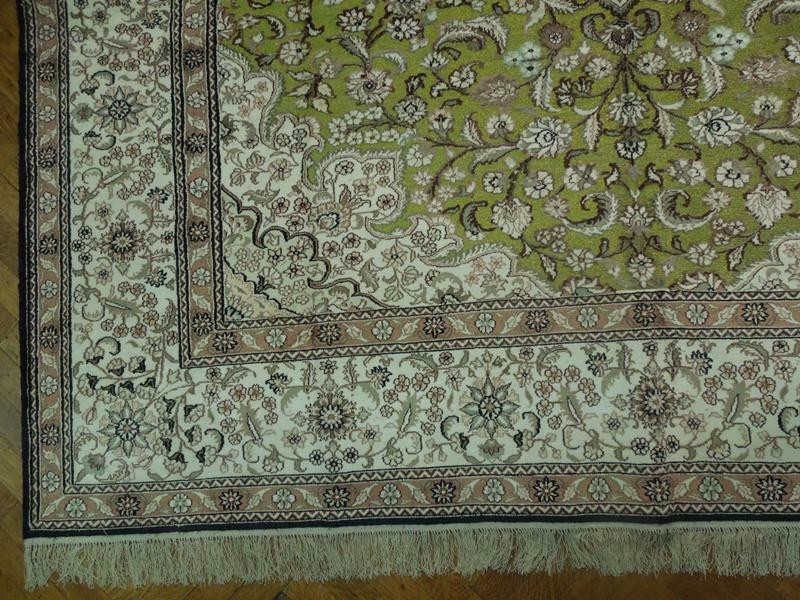 7'5 x 10 Oriental Tabriz All Silk Rug