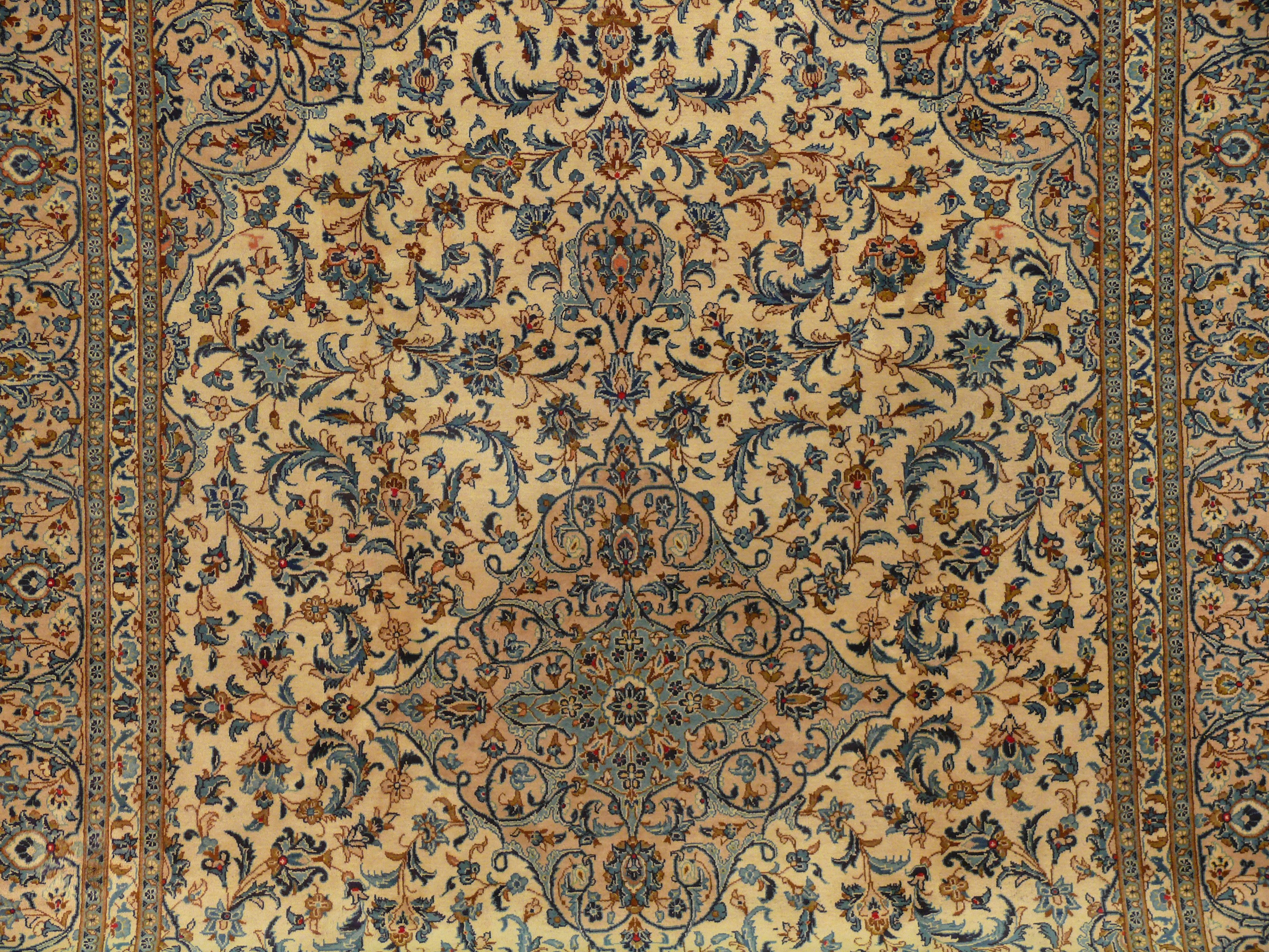 10 x 14 Persian Kashan Rug 3