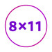 8 X 11
