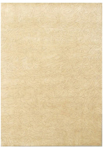 5 x 8 Abstract Beige Carved Modern Handmade Rug