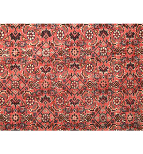 7 x 7 Persian Bijar Square Rug All-Over Design
