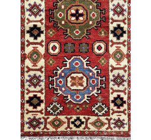 2'7 x 10 Oriental Heriz Runner Rug