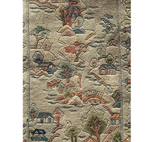 2'3" x 4'4" Antique Oriental Art Deco Rug