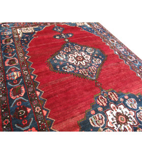 5'6 x 18'1 Persian Hamadan Runner Rug
