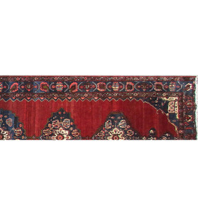 5'6 x 18'1 Persian Hamadan Runner Rug