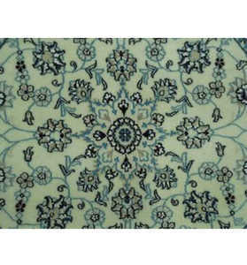 3'7" x 3'7" Persian Nain Round Rug
