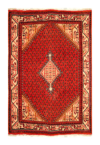 3'5 x 5 Persian Enjlas Rug