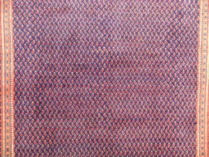 9 x 12'2" Persian Arak Rug - Detailed Pattern