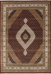 12 x 15 Persian Tabriz  Mahi  50 Raj Wool & Silk Rug