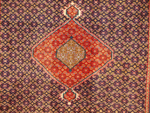 6'6" x 9' Antique Persian Bijar Rug