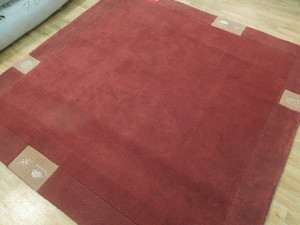 7 x 7 Modern Nepali Design Square Rug