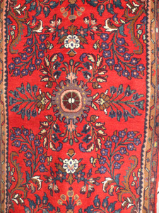 2'7 x 10'2 Persian Semi Antique Mehraban Runner Rug