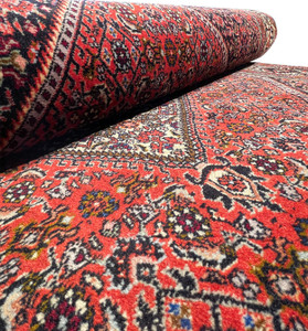 3'7" x 6 Persian Bijar Iron Rug