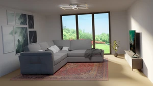 10 x 14 Persian Kashan Rug 4