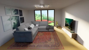 10 x 14 Persian Kashan Rug 4