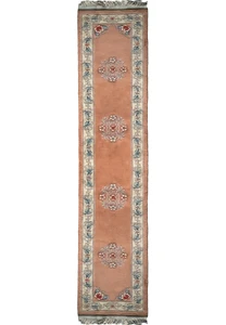 2'3 x 11 Oriental Art Deco Runner Rug