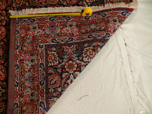 Antique 6'6 x 9'8 Persian Bijar All Over Design Rug