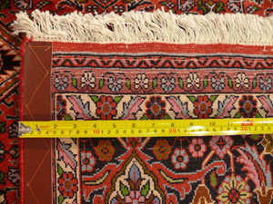 8 x 11 Persian Bijar Iron Rug | High-End