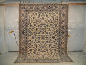 Persian Nain Rug wool and silk