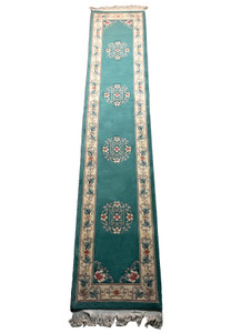 2'3 x 11 Oriental Art Deco Runner Rug 3
