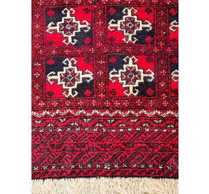 3 X 4'6" Persian Baluch Tribal Rug