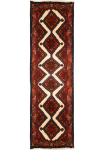 2'6 x 9'4 Persian Hamedan Runner Rug