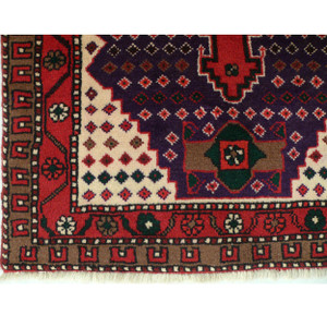 3 x 5 Rare Persian Hamedan Rug