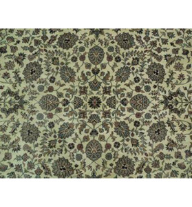 8 x 8 Oriental Sarough Thick & Soft Wool Round Rug