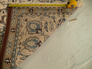 8'2" x 11'3" Persian Nain Rug 1
