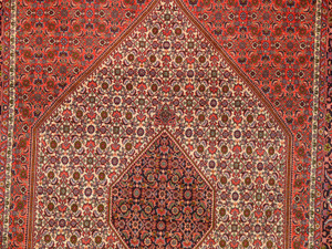 7 x 10 Persian Bijar Rug Mahi/Fish Design