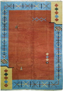 10 x 14 Modern Nomadic Gabbeh Rug