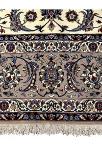 Border Persian Isfahan Rug