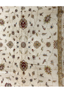 Close-up of the central pattern work showcasing the precision of craftsmanship.