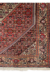 3'7 x 6 Persian Bijar Rug 1
