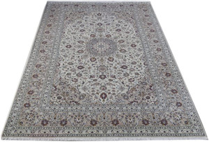 8'1 x 11'4 Persian Kashan Signed Rug