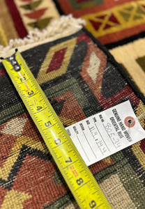 Backside measuring the density of the view and showing the tag.