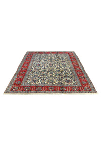 Laid-out view of the 8'2 x 11'6 Persian Kashan Rug, showing the full design and border.