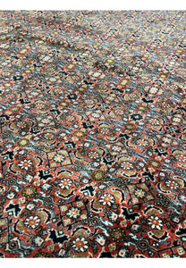 Zoomed close-up revealing knot details and color transitions