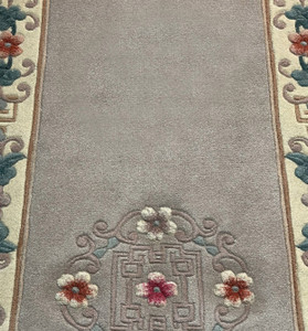 2'3 x 11 Oriental Art Deco Runner Rug 1
