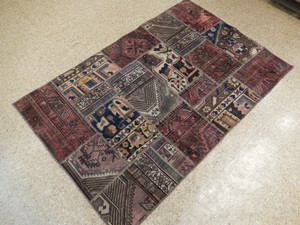 4 x 6 Exceptional Design Handmade Patchwork Soft Rug