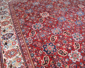11'6 x 12'6 Persian Mahal All Over Design Rug