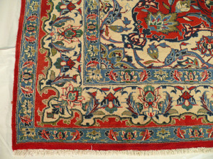 8'7" x 13'4" Persian Isfahan Rug