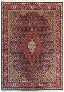 5 x 6'5 Persian Tabriz Mahi Wool & Silk Rug