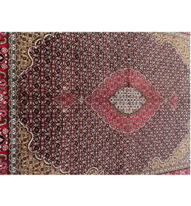5 x 6'5 Persian Tabriz Mahi Wool & Silk Rug