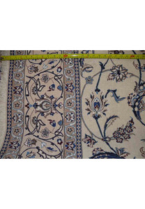 7 x 10 Persian Nain 9 LAA Wool & Silk Rug