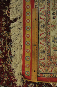 6 x 9 Super Fine Classic Tabriz 100% Silk