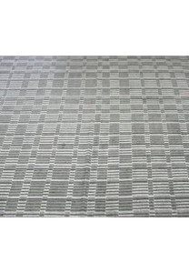 8 x 10 Silver / Gray Modern Handmade Rug